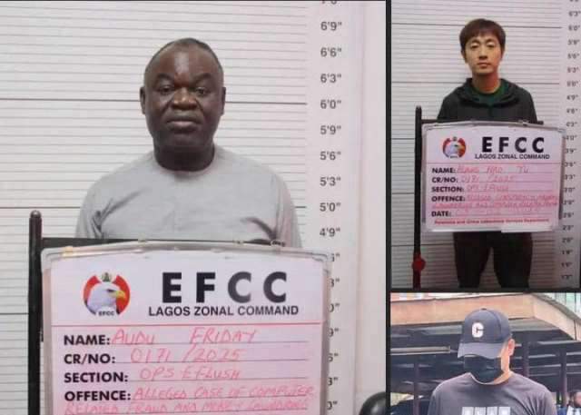 BREAKING: Two Chinese Directors Jailed 46 Years Each Over ₦3.4bn, $2.5m Crypto Fraud in Lagos