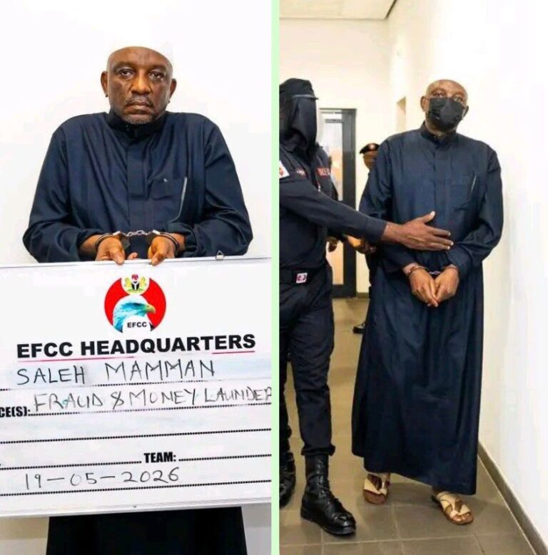 EFCC Transfers Saleh Mamman to Correctional Centre